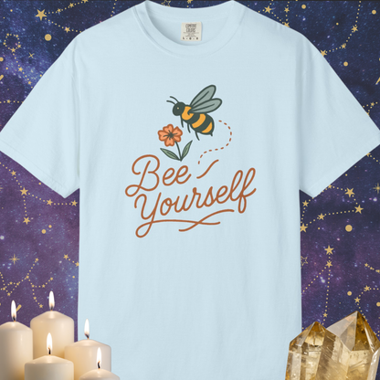 Bee Yourself, with Flower T-shirt