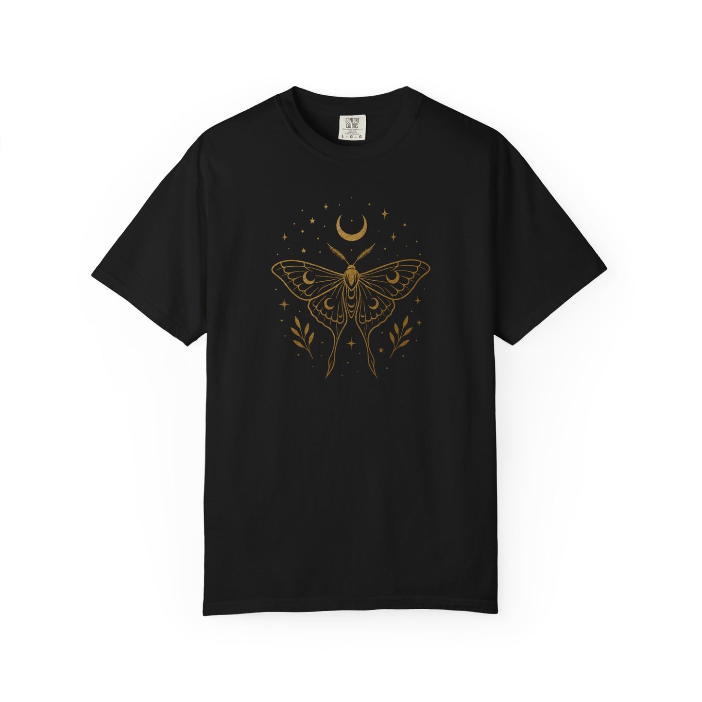 Gold Luna Moth T-shirt