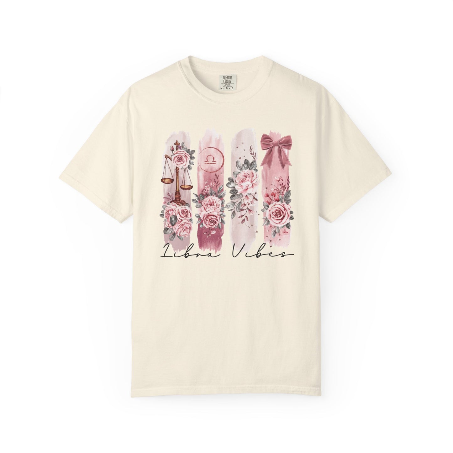 Libra Boho Watercolor Zodiac Sign T-shirt