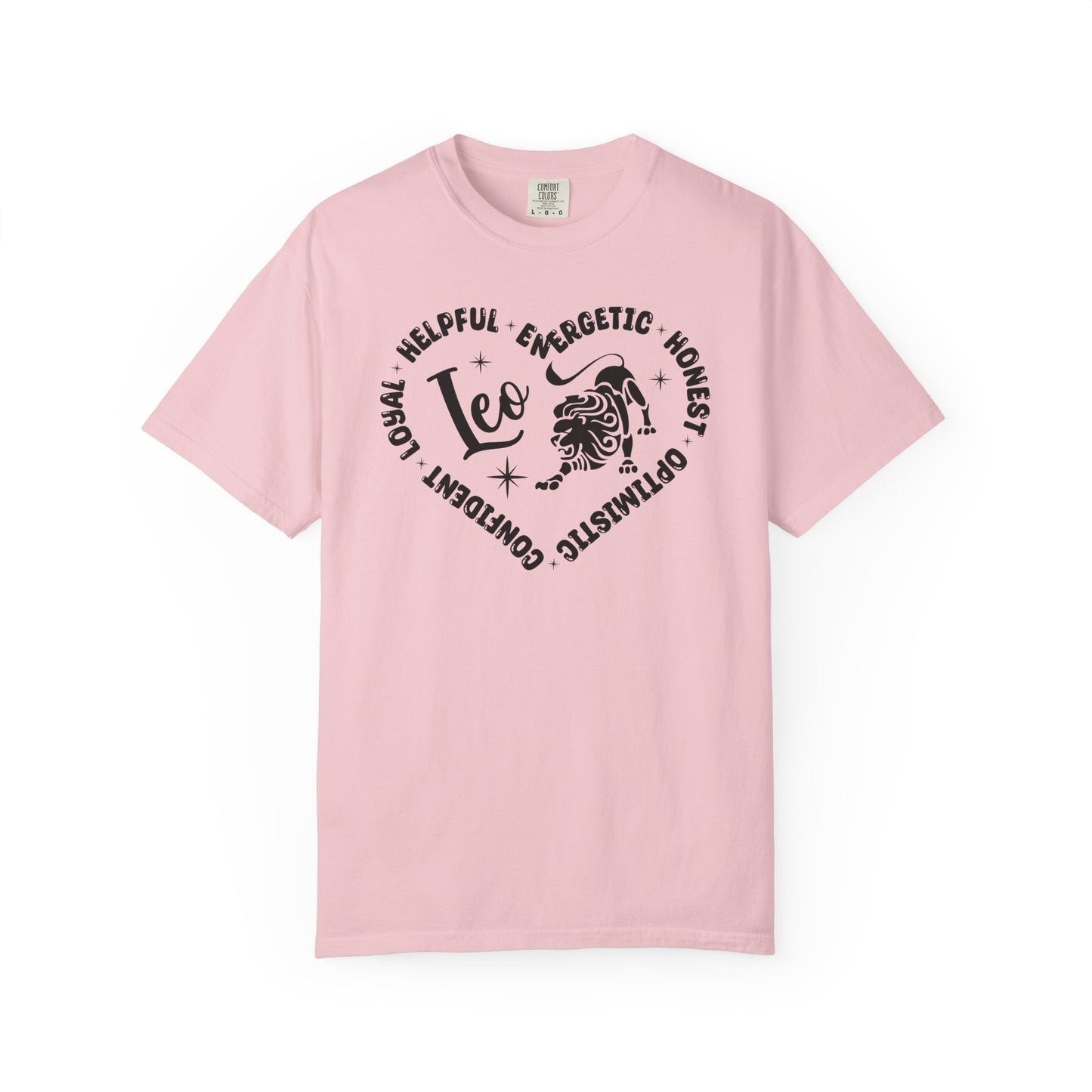 Leo Heart Zodiac Sign T-shirt