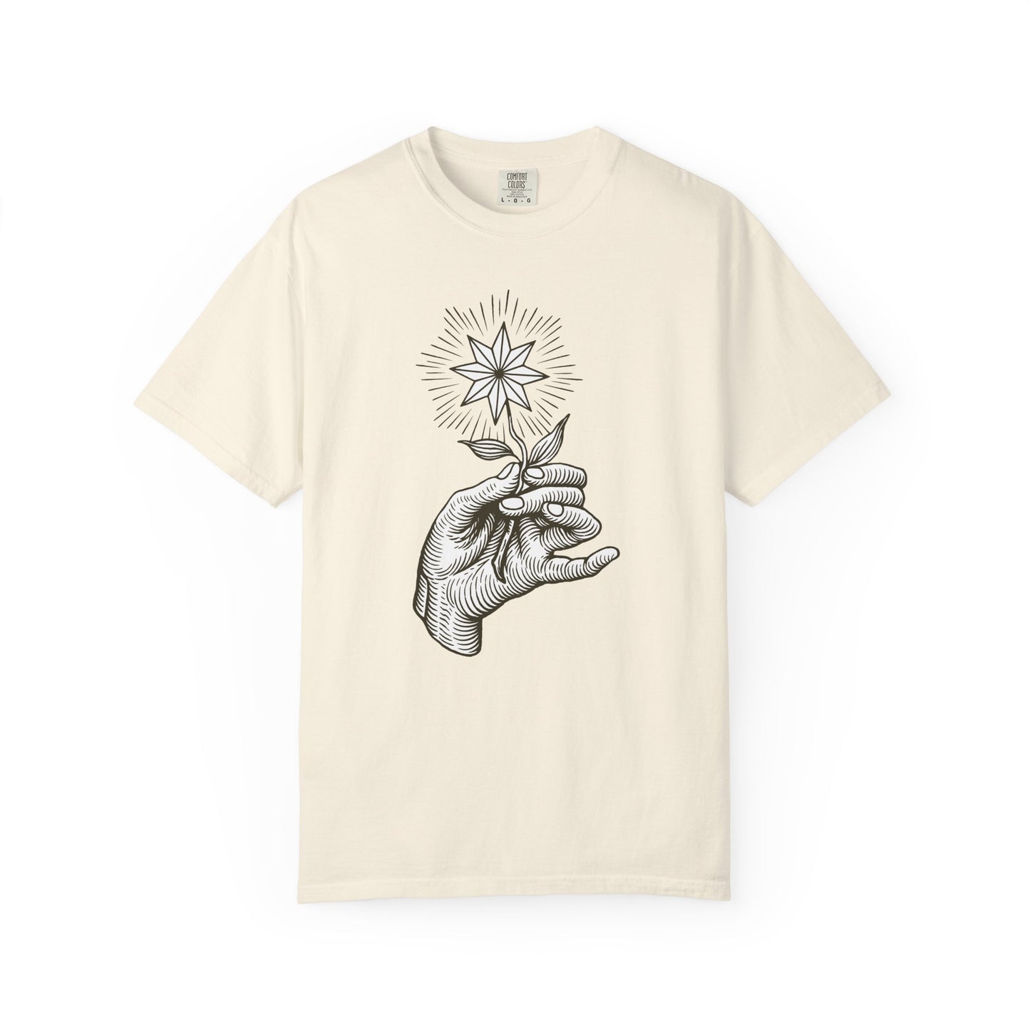 Hand Holding A Star Flower T-shirt