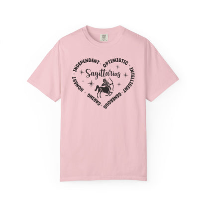 Sagittarius Heart Zodiac Sign T-shirt