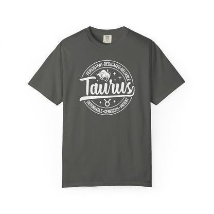 Taurus Vintage Zodiac Sign T-shirt