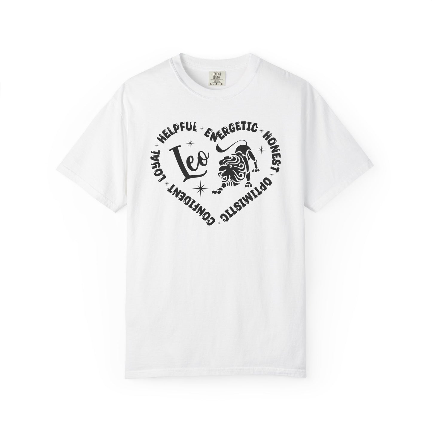 Leo Heart Zodiac Sign T-shirt