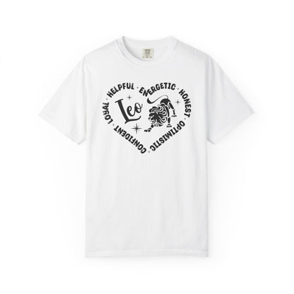 Leo Heart Zodiac Sign T-shirt