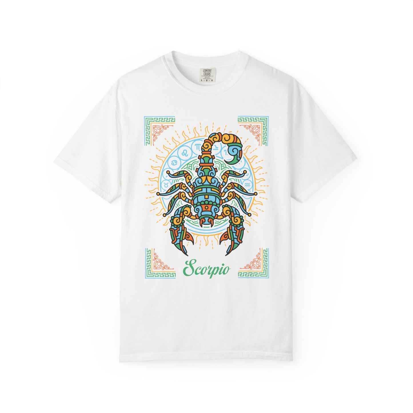 Scorpio Neo-Mythological Zodiac Sign T-shirt
