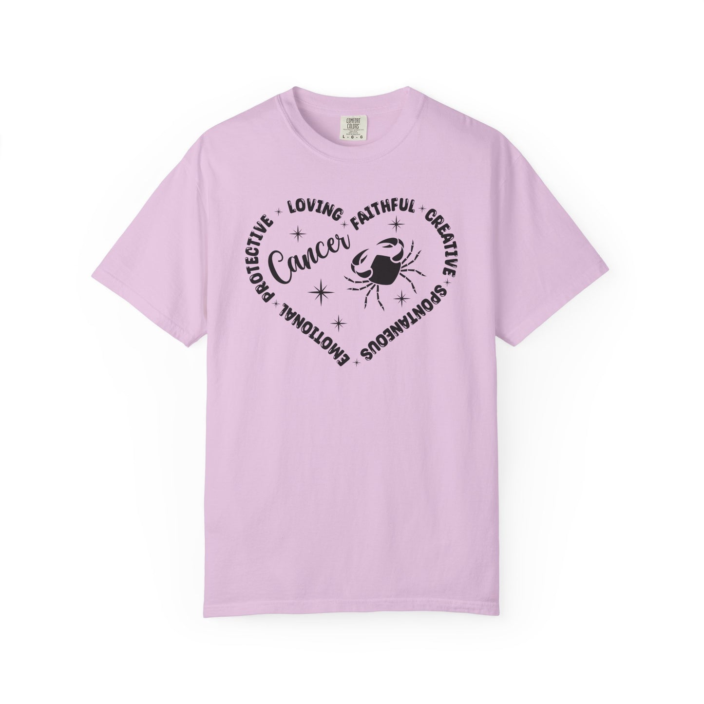 Cancer Heart Zodiac Sign T-shirt